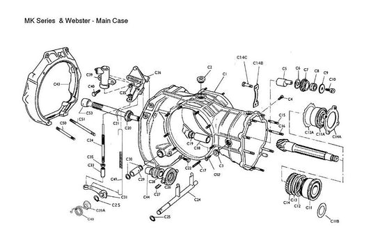 Maincase Section (Formula Mazda, Common with MK Series)